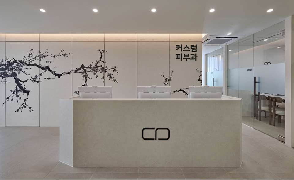 Custom Dermatology Interior